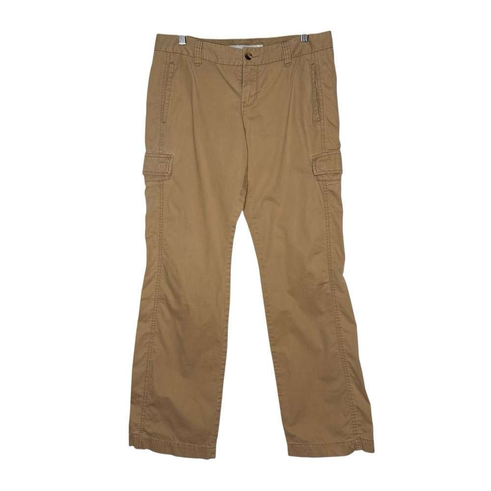 OLD NAVY Y2K Khaki Low Rise‎ Cargo Pants Pockets 2000s Women's 4